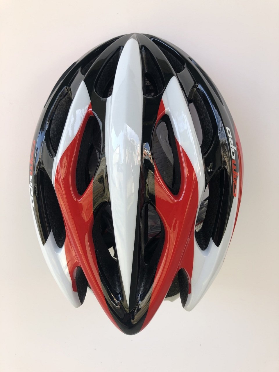 Camaro MV-50 Kask Kırmızı-Siyah-Beyaz