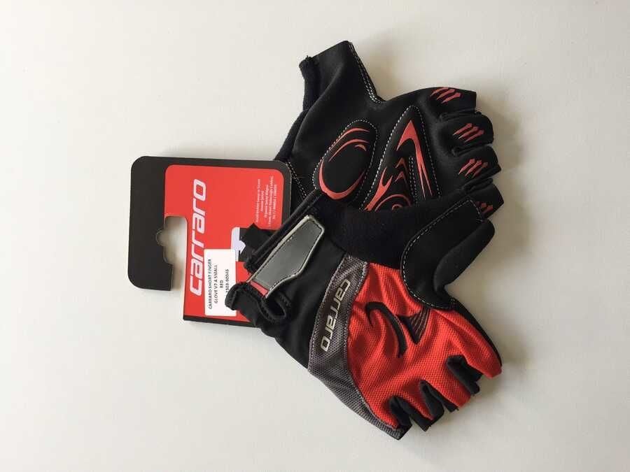 Carraro V7 A Kırmızı Kısa Parmak Eldiven